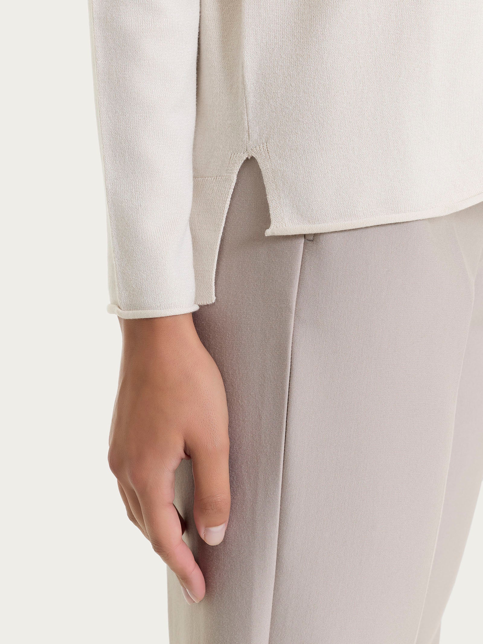 Dolcevita asimmetrico Four Seasons - Champignon - Image 3