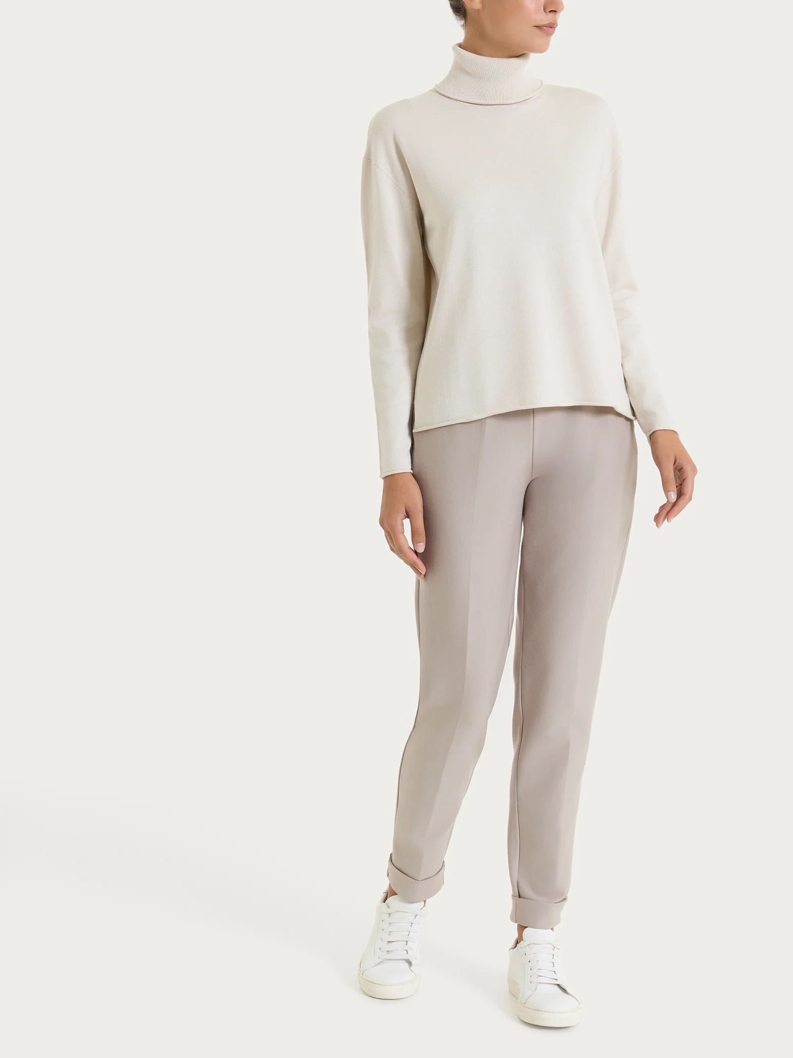 Dolcevita asimmetrico Four Seasons - Champignon - Image 4