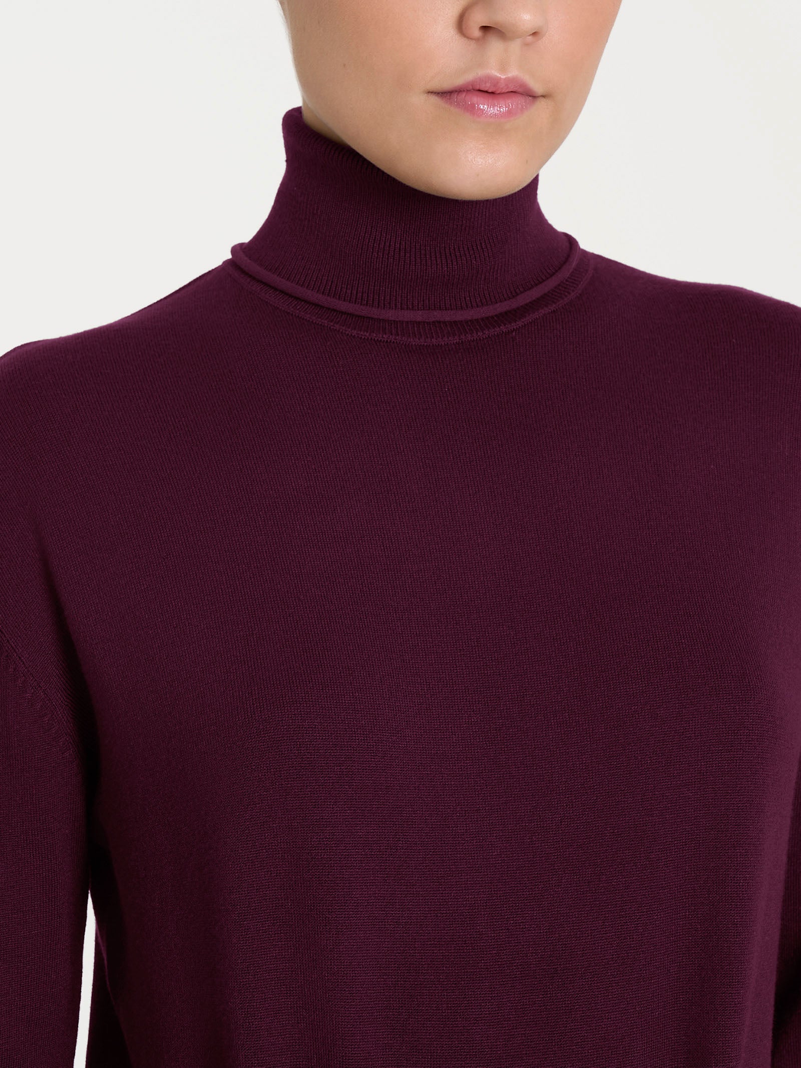 Dolcevita asimmetrico Four Seasons - Fig - Image 3