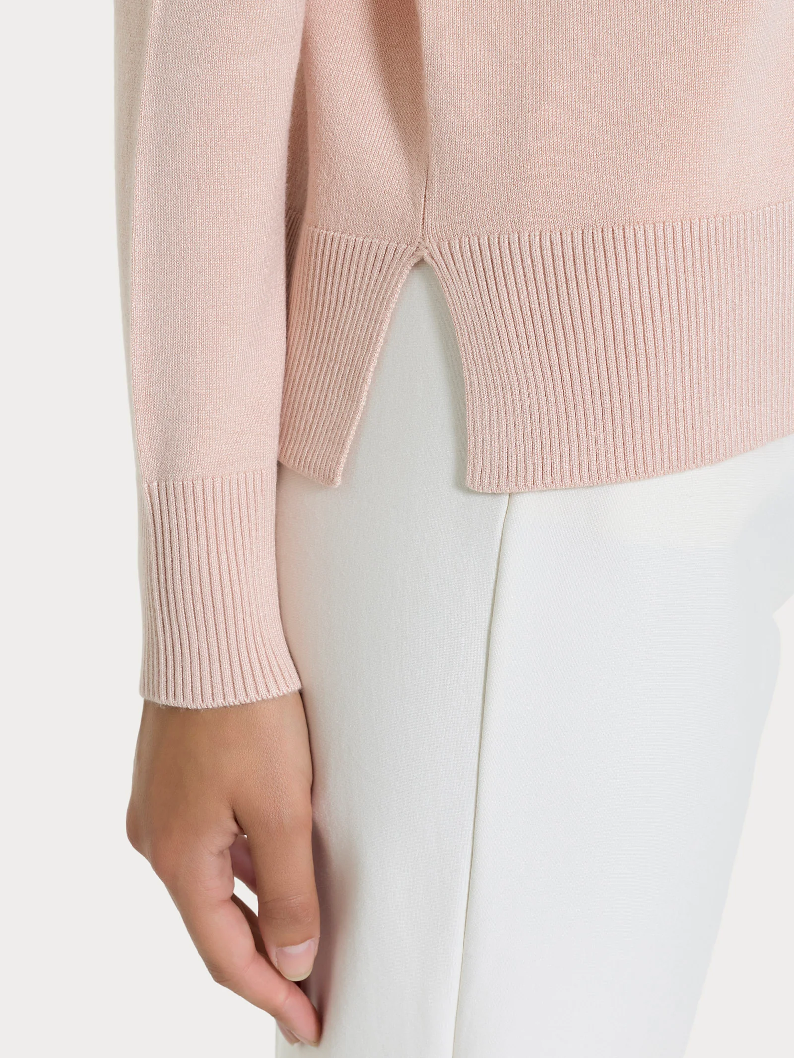 Maglia con girocollo Four Seasons - Cameo Rose - Image 3