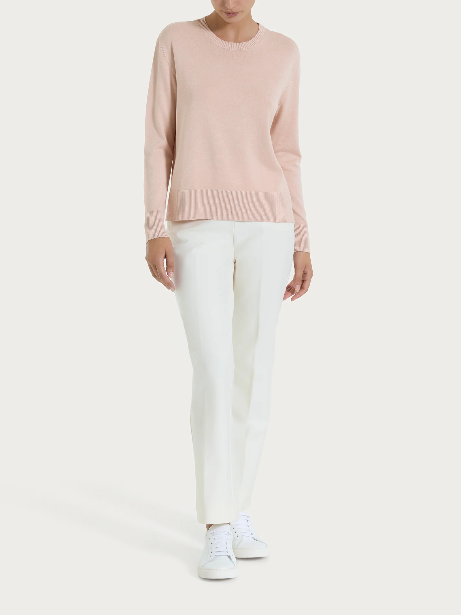 Maglia con girocollo Four Seasons - Cameo Rose - Image 4