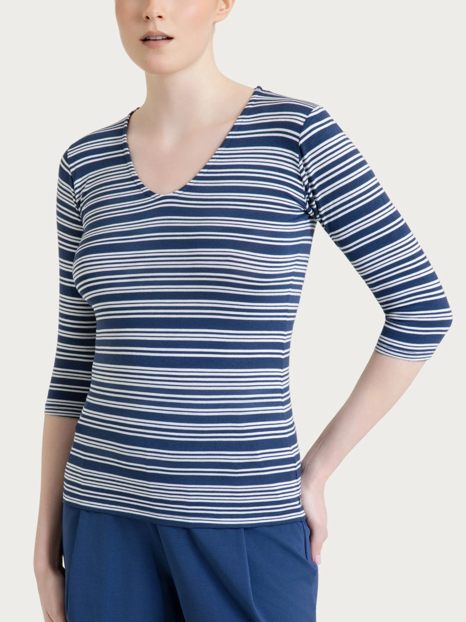 Magliette a Righe Donna