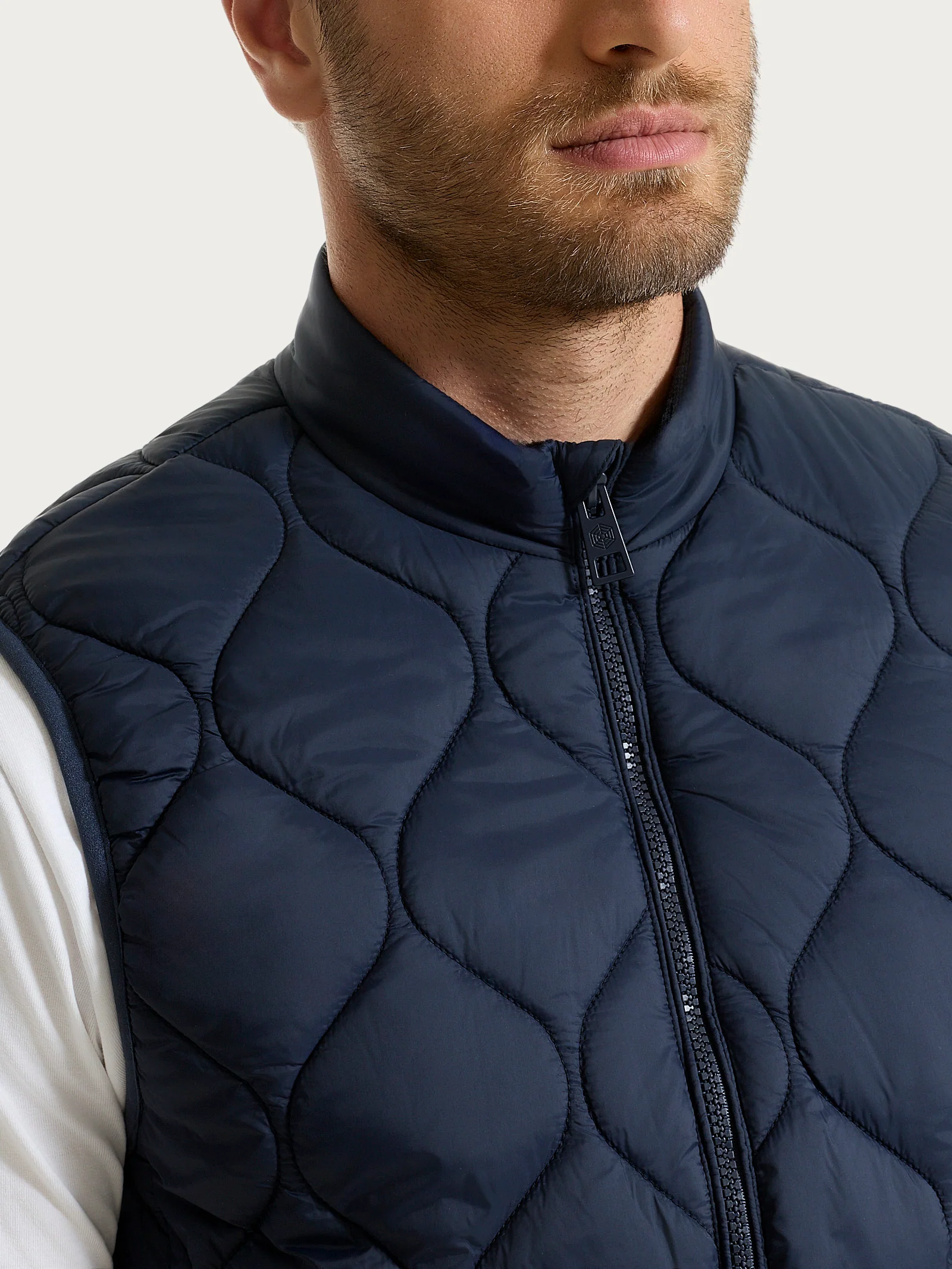 Piumino Smanicato Onion Quilt - Bleu - Image 4